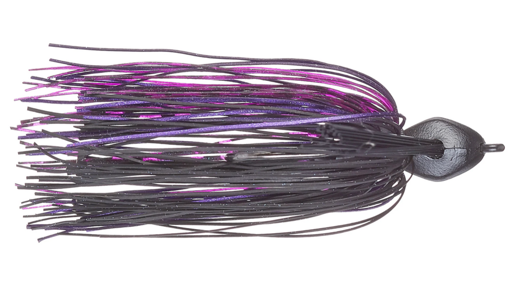 Stealth Feider Tungsten Flipping Jig - BLACK LIGHT (3 sizes available!)