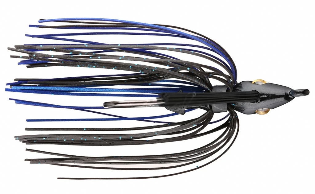 Pro Swim Jig - BLACK / BLUE (2 Sizes Available!)