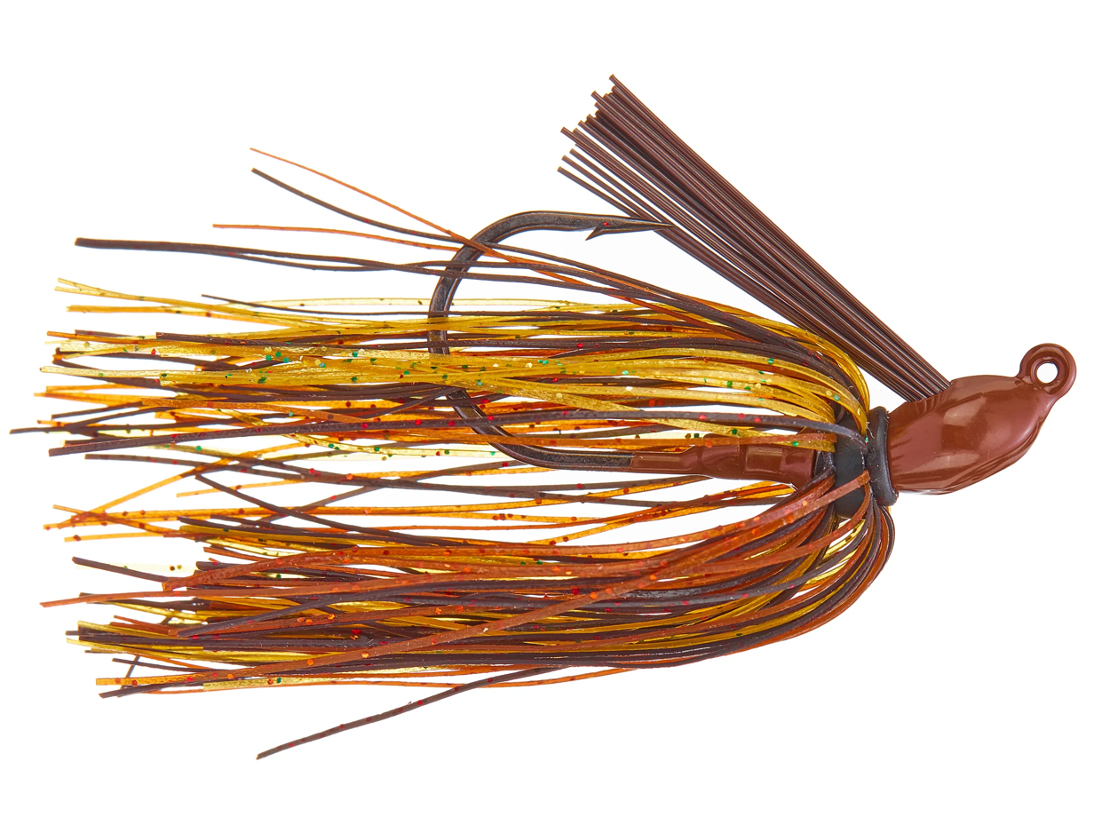 Stealth Feider Tungsten Flipping Jig - BLACK / BROWN / AMBER (3 sizes  available!)